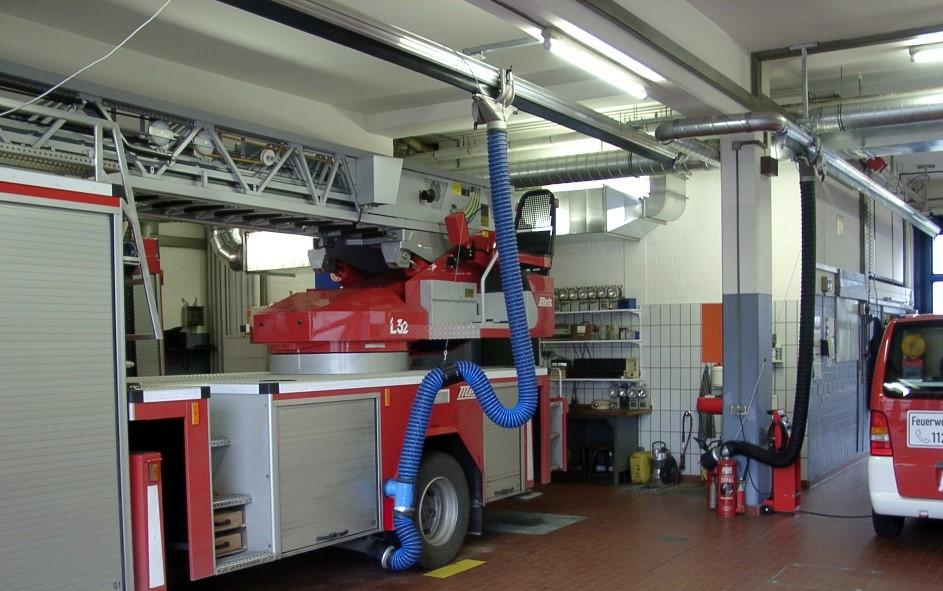 Feuerwehr mit magentischer Abkopplung